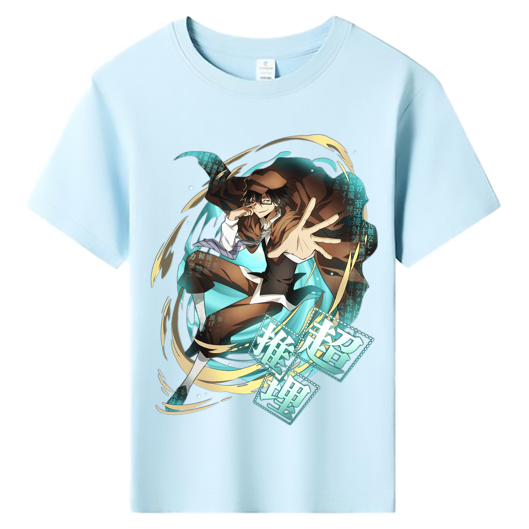 （画像用） 文豪ストレイドッグス Bungo Stray Dogs 綿100％キッズTシャツ（フロントプリント）